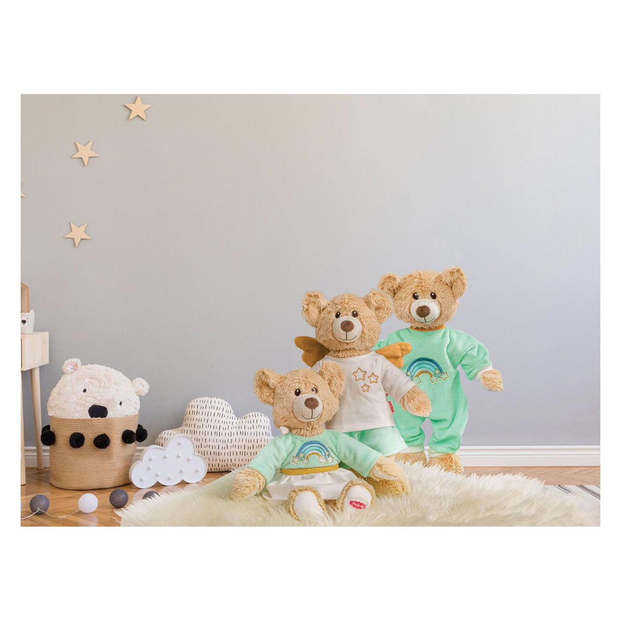 Kuschelplüsch Teddy Rainbow, 22 cm