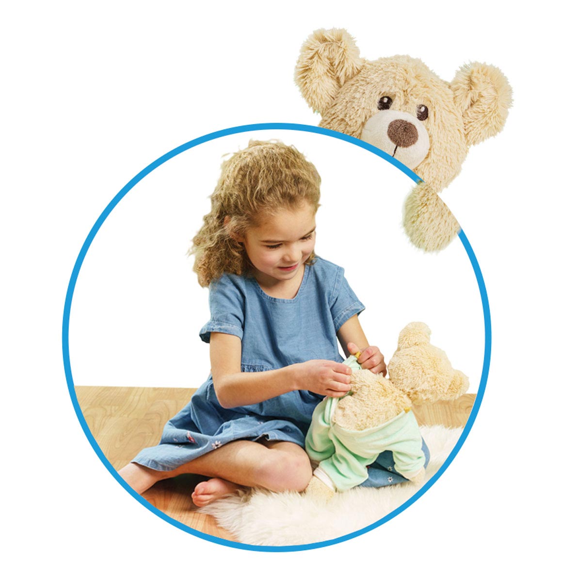 Kuschele plush tedddy Reebou, 32cm