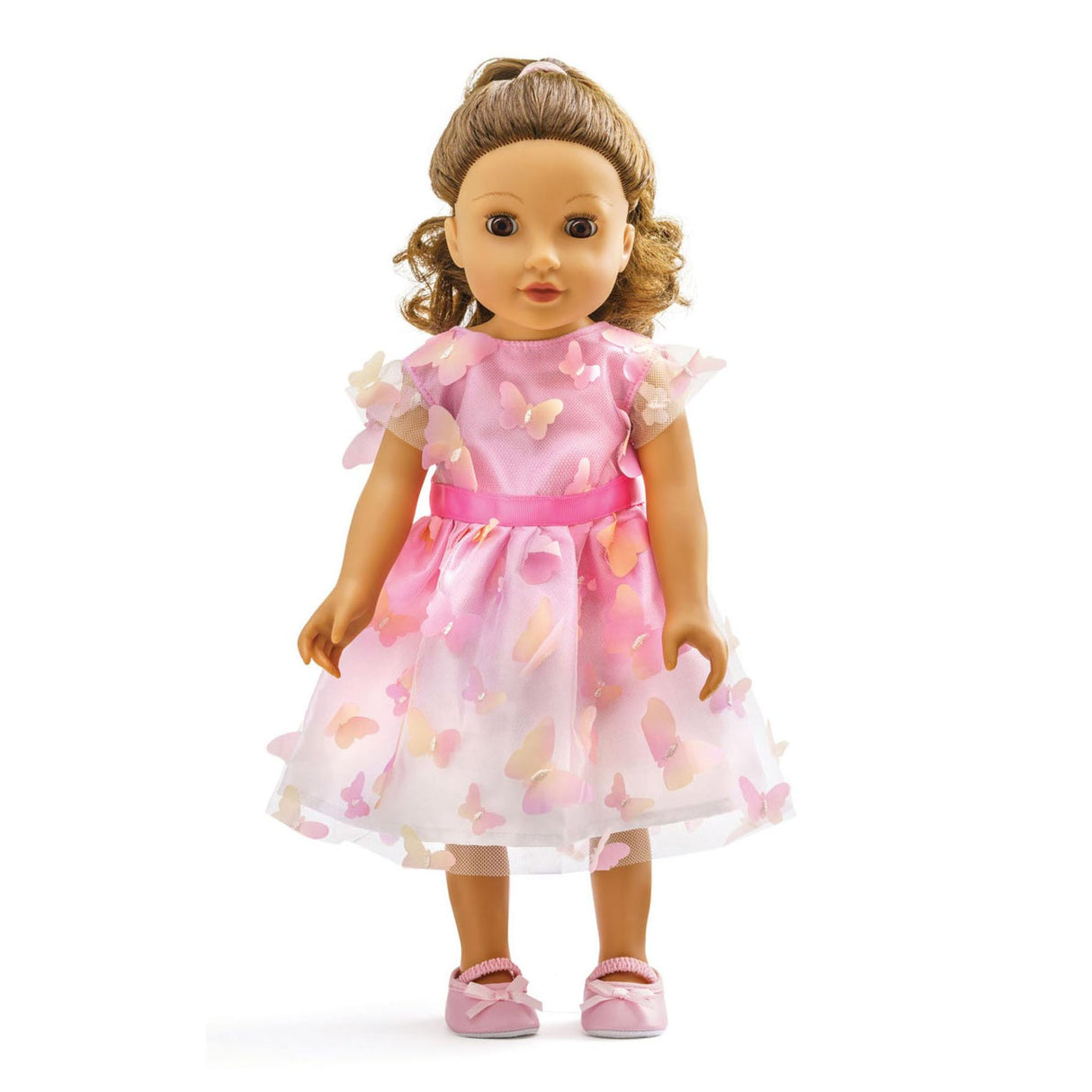 Heless pu-kleid miss papillon, gr. 28-35 cm