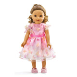 Heless pu-kleid miss papillon, gr. 28-35 cm