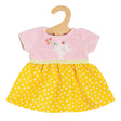 Robe de poupée Heless lapin lou, 28-35 cm