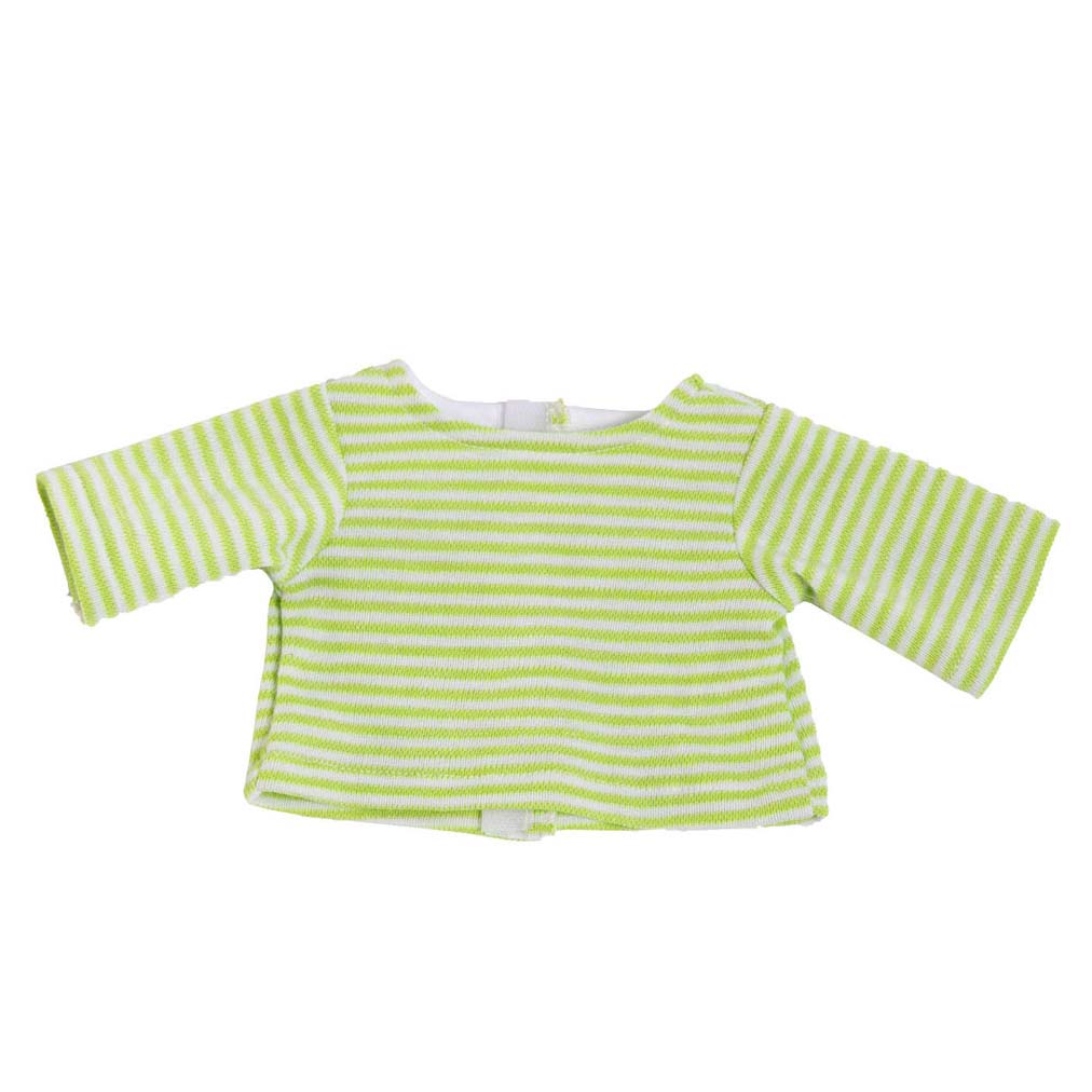 Douchés poupées avec chemise à rayures Bunny Lou, 35-45 cm