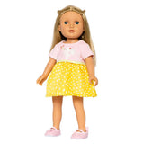 Robe de poupée Bunny Lou, 35-45 cm