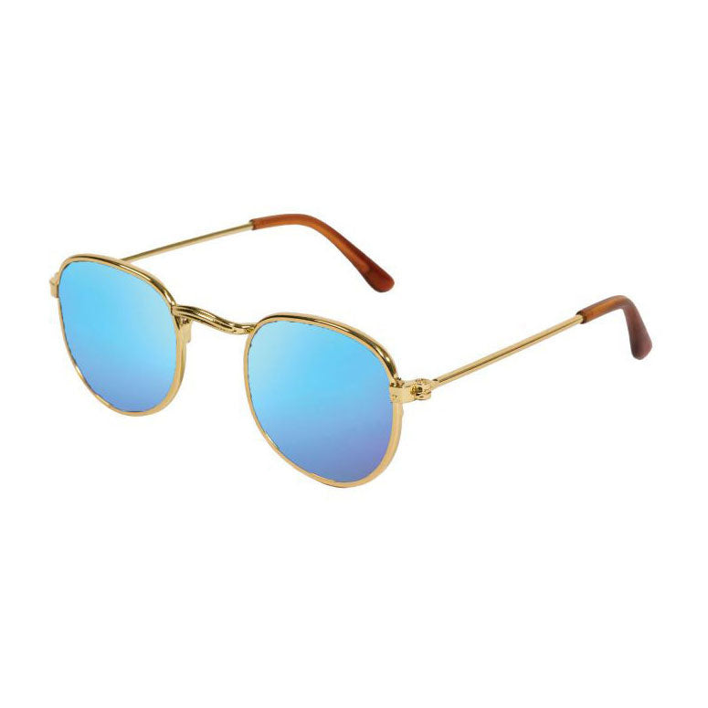 Heless Dolls Sonnenbrille Gold Blau spiegelte sich