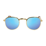 Heless Dolls Sonnenbrille Gold Blau spiegelte sich