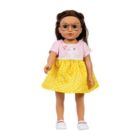 HELSS Dolls Reading Lunes Gold