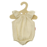 Corps de poupée Heless jaune avec volants, 35-45 cm