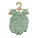 Corps de poupée Heless vert menthe avec volants, 35-45 cm