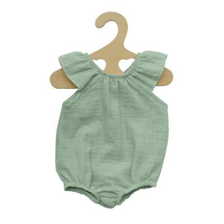 Corps de poupée Heless vert menthe avec volants, 35-45 cm