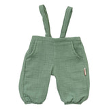 Salopette de poupée Heless verte, 35-45 cm