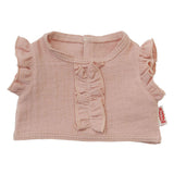 Jupe portefeuille pour poupées Heless rose à volants, 35-45 cm