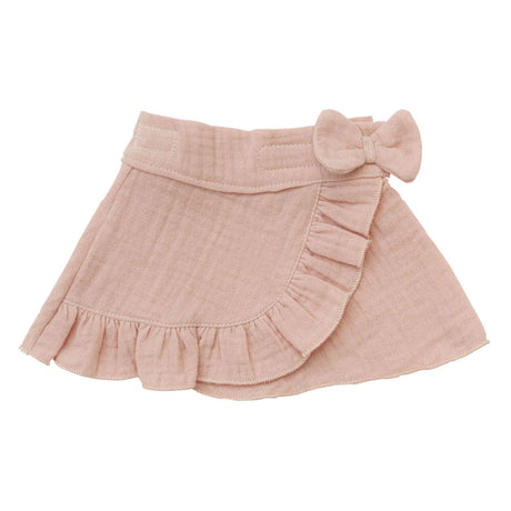 Jupe portefeuille pour poupées Heless rose avec haut 35-45 cm