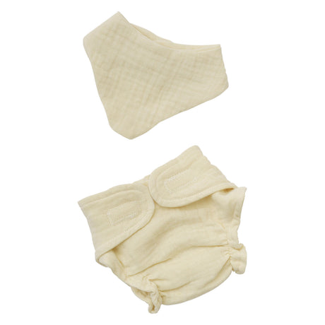 Ensemble bébé poupée Heless écru, 28-35 cm