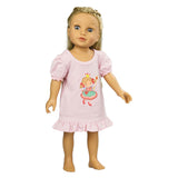 Heless poupée chemise de nuit princesse emily, 28-35 cm