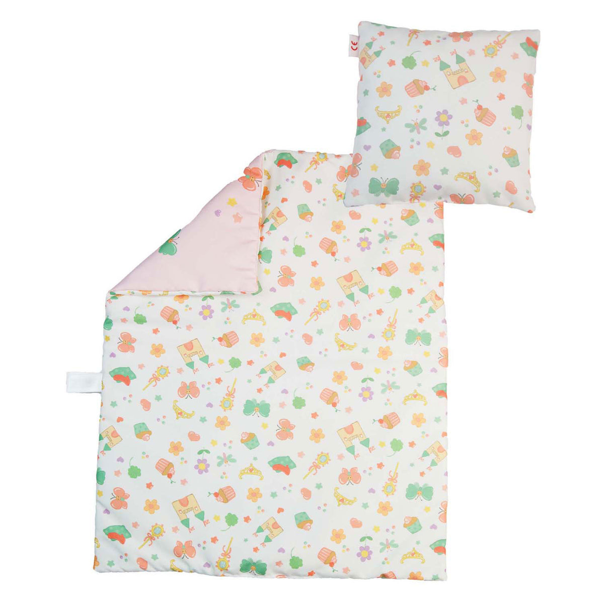 Couverture de poupée Heless avec oreiller princesse Emily