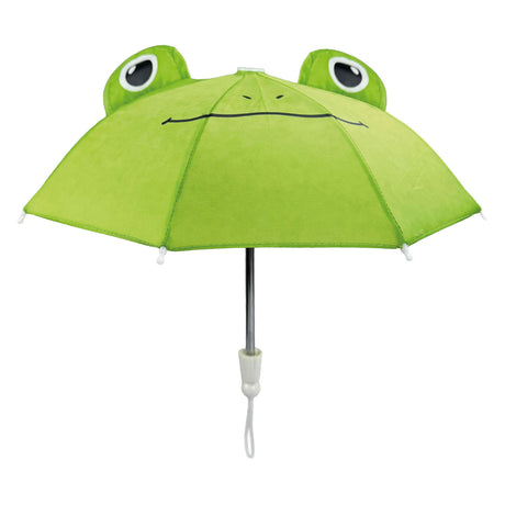 Heless poppenparaplu kikker carlo - 32x16cm