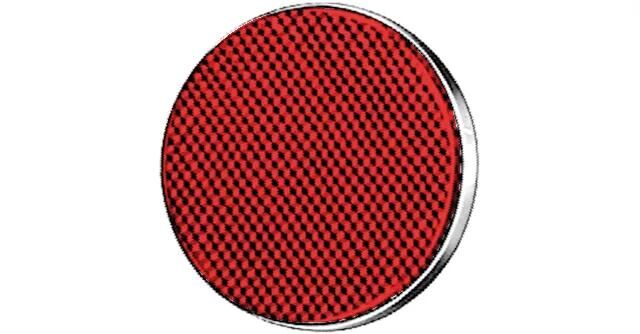 Réflecteur Hella réflecteur arrière 85mm rouge avec vis de fixation