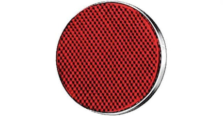 Réflecteur Hella réflecteur arrière 85mm rouge avec vis de fixation