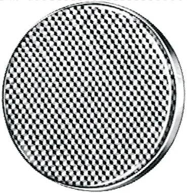 Hella réflecteur rétroéclairage 81mmd blanc vis m.1