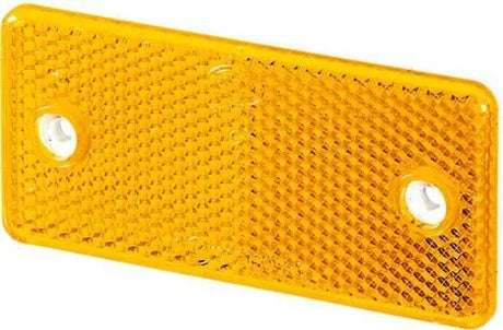 Hella réflecteur rétroéclairage 44x94 jaune pvc-geh.m.2bef.schr.