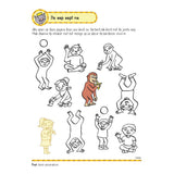 Livre d'exercices deltas avec autocollants - premiers jeux de lecture (5-6 ans)