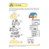 Livre d'exercices deltas avec autocollants - premiers jeux de lecture (5-6 ans)