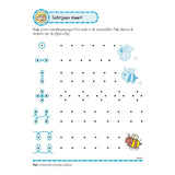 Livre d'exercices deltas avec autocollants - beaux exercices d'écriture (6-7 ans)