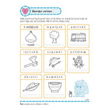 Livre d'exercices deltas avec autocollants - beaux exercices d'écriture (6-7 ans)