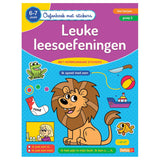 DelTas Übung Buch mat Sticker flott Liesungsübungen (6-7 Joer)