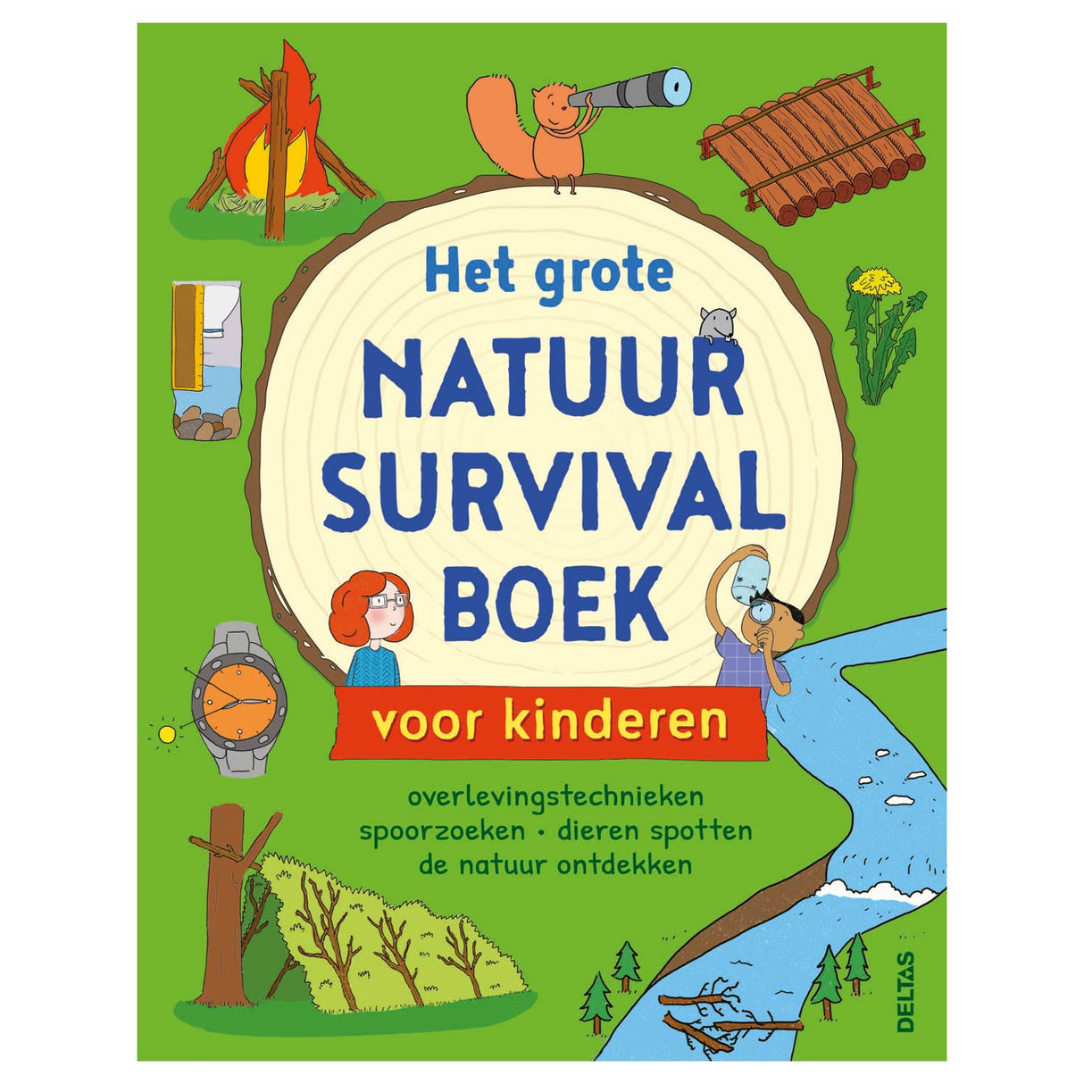 Deltas The Great Nature Survival Book za otroke