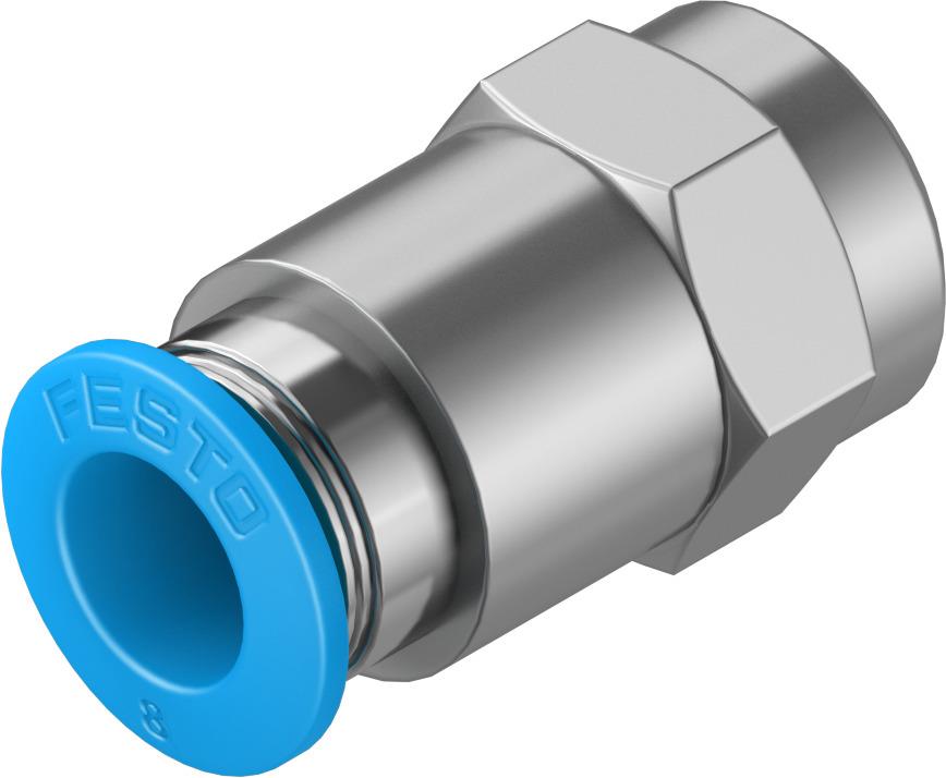 Raccord enfichable Festo qsf-1 8-8-b