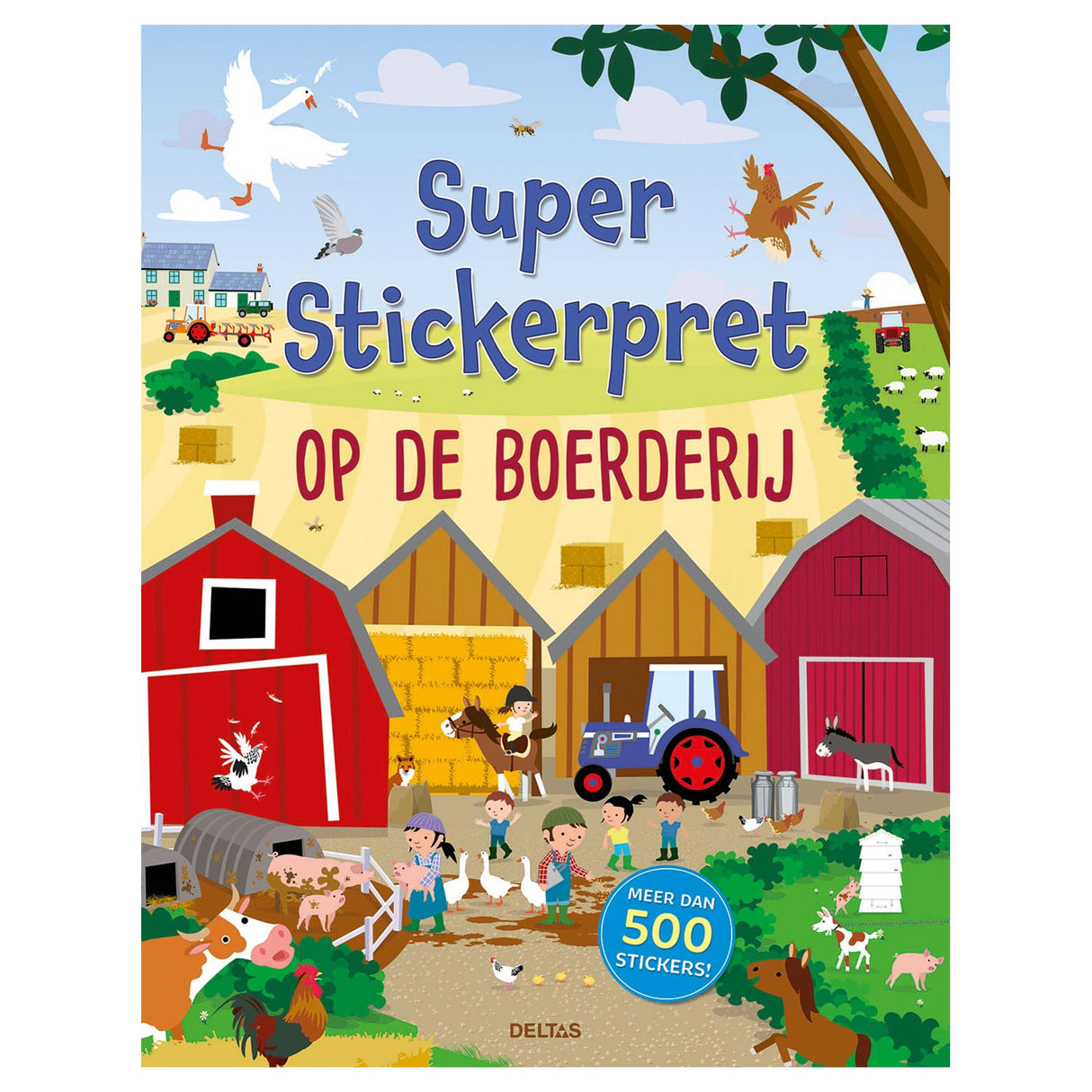 DelTas Super Sticker Spaass - um Bauerenhaff