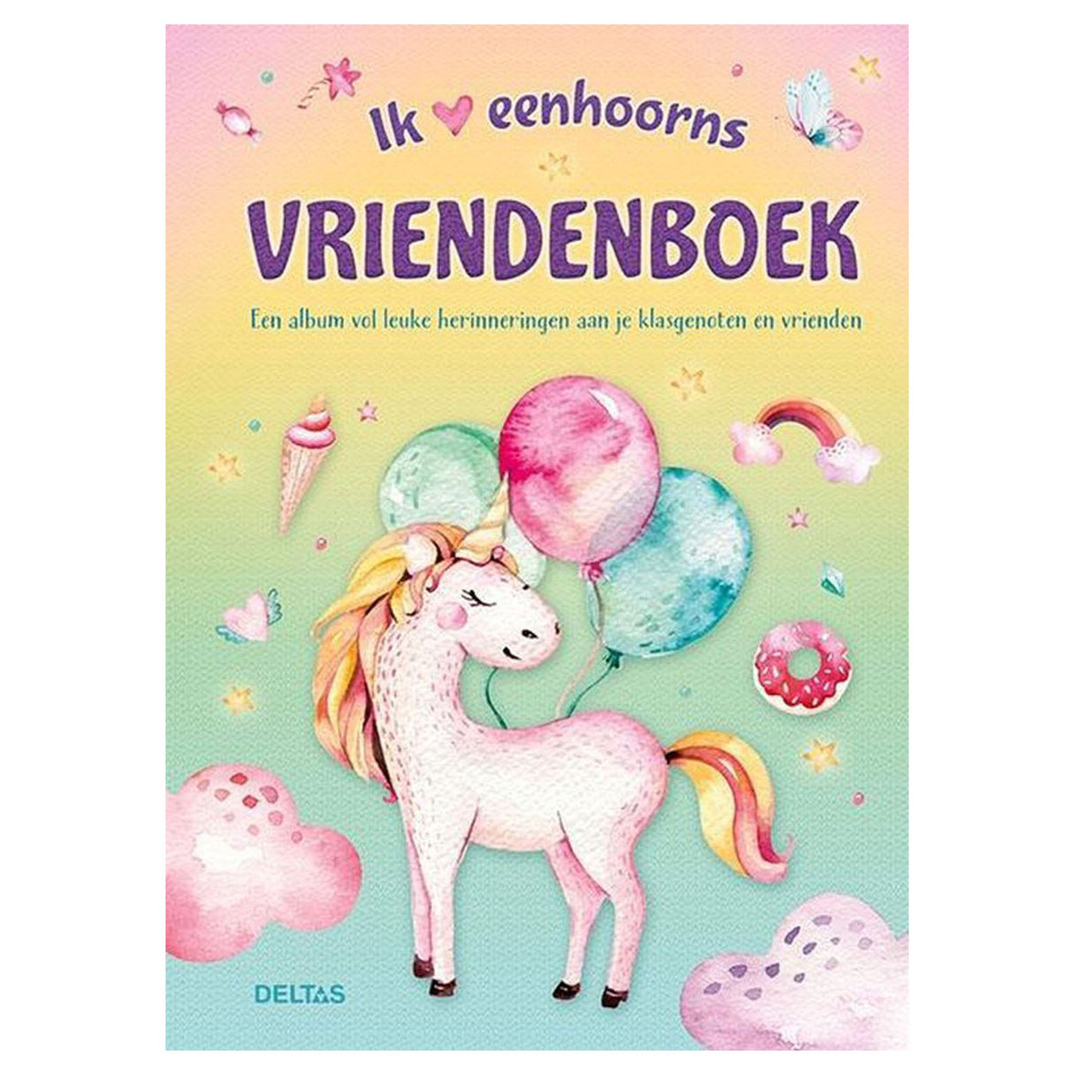 Libro de amigos Unicornio