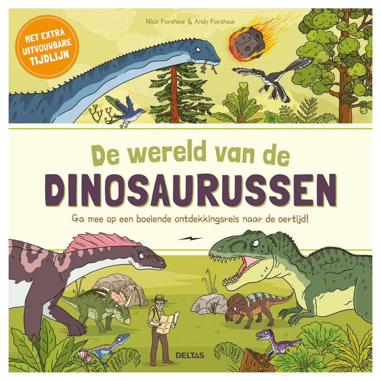 Deltas die Welt der Dinosaurier