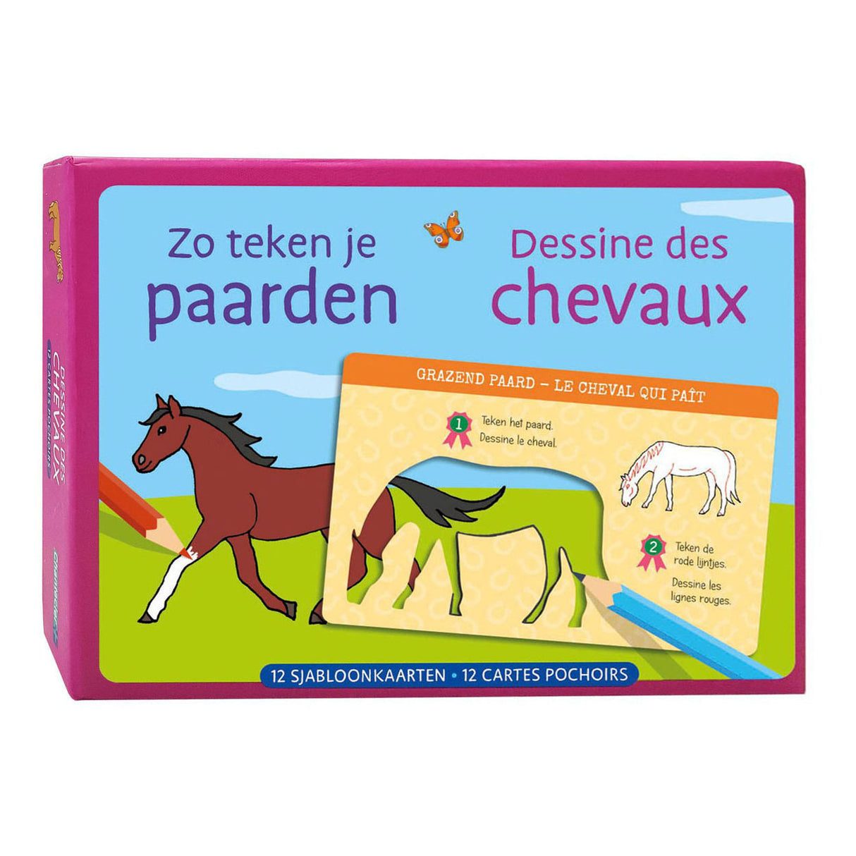 Cartes modèles Deltas comment dessiner des chevaux