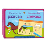 Cartes modèles Deltas comment dessiner des chevaux
