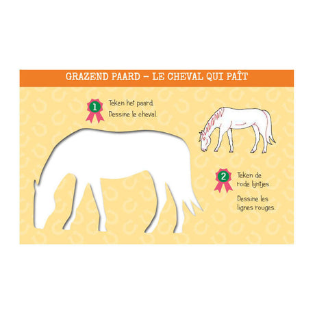 Cartes modèles Deltas comment dessiner des chevaux