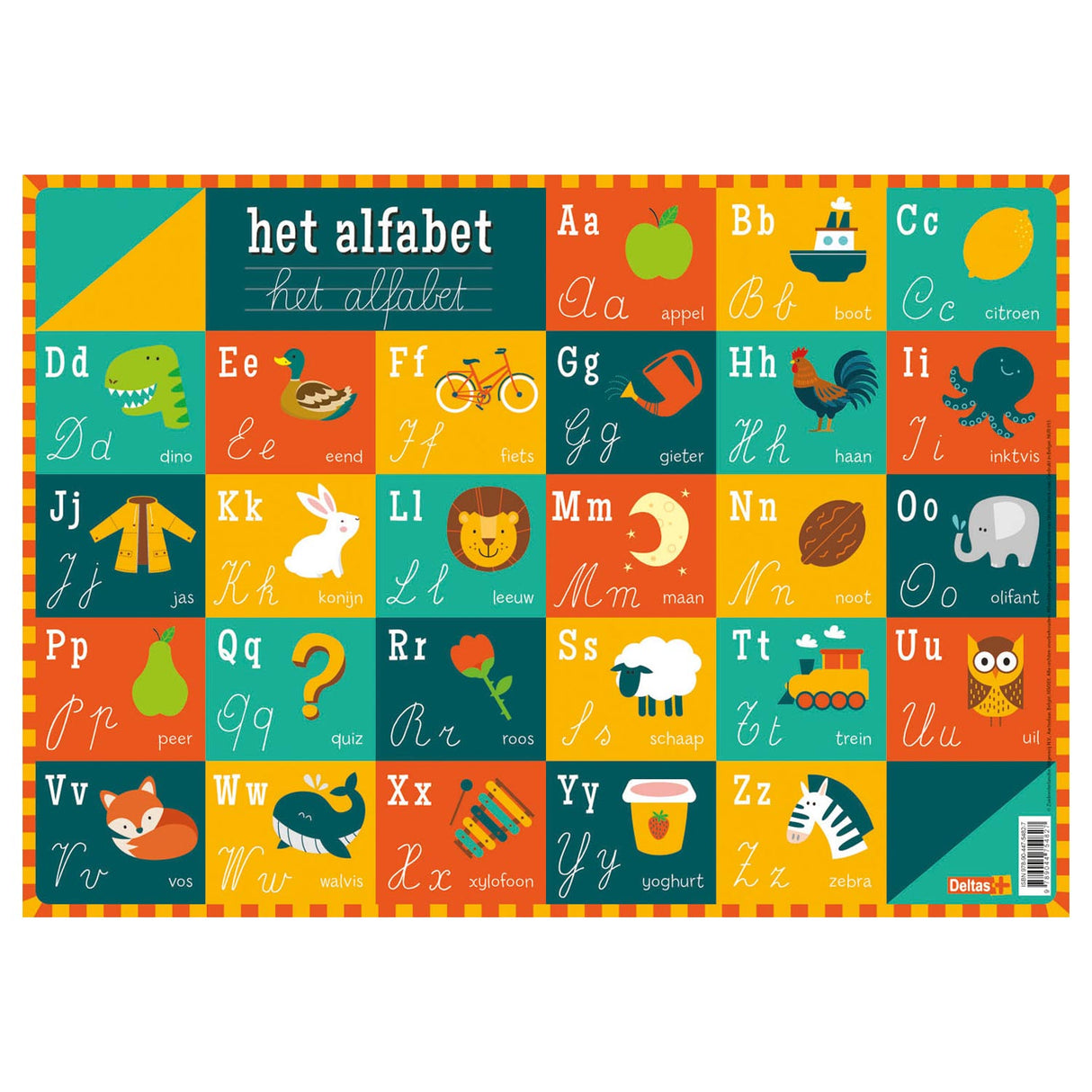 Deltas -Bildungsgründer - Das Alphabet