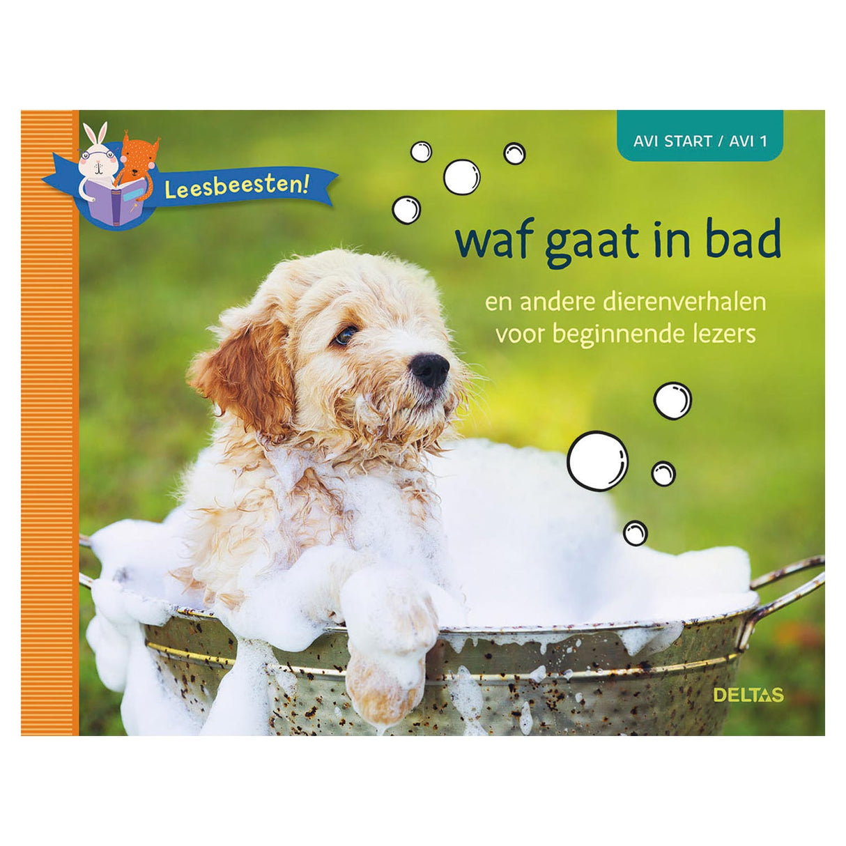 Delta lit les animaux ! waf prend un bain (avi start)