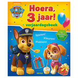 Paw Patrol Birthday Book - Hooray, 3 år!