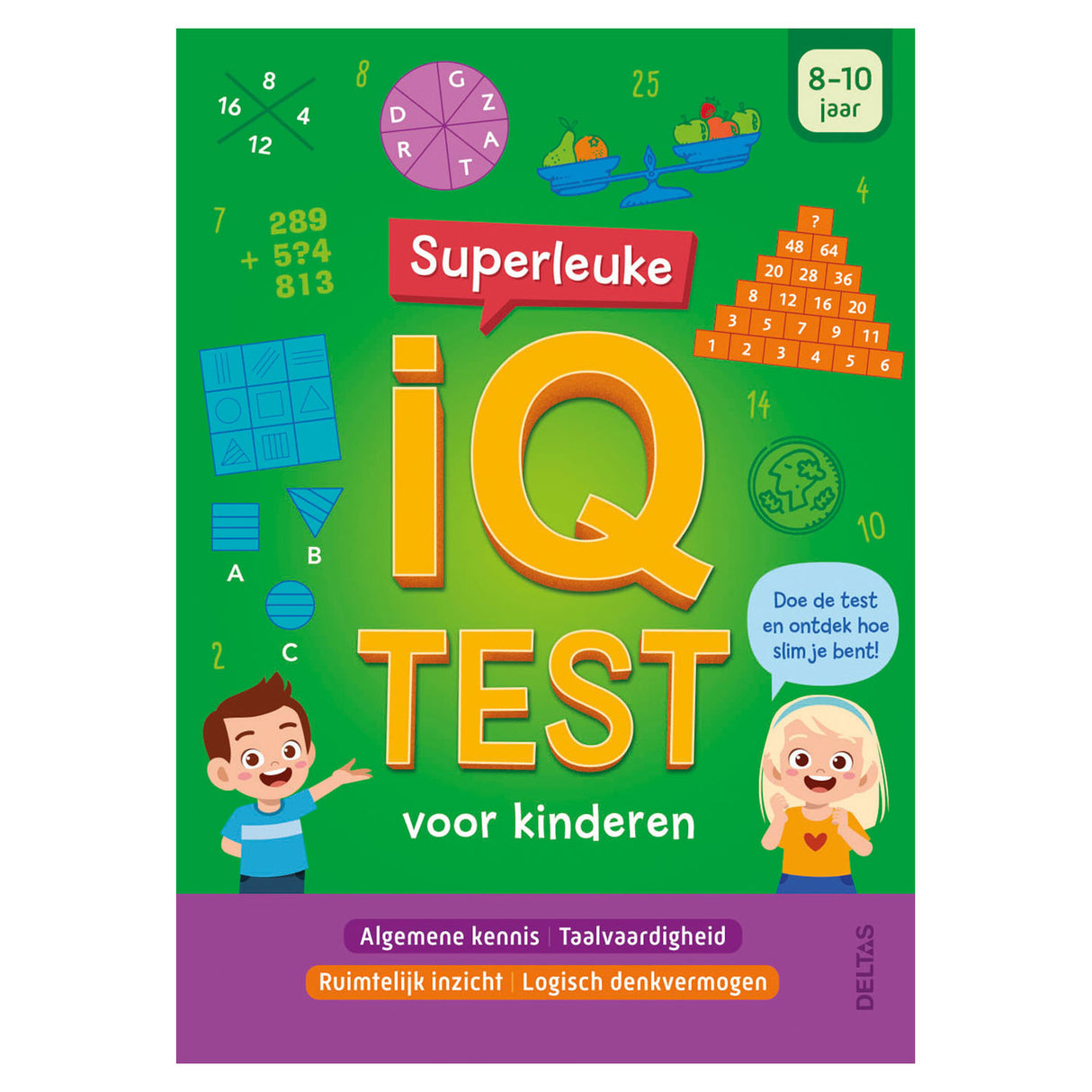 Deltas Super Fun IQ-Test für Kinder (8-10 Jahre)