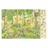 Livre de recherche et de recherche de Delta - dans la forêt