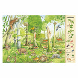 Livre de recherche et de recherche de Delta - dans la forêt