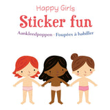 Deltas Happy Girls Sticker Fun Dressing Dolls