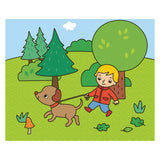 Coloriage heureux Deltas - animaux heureux
