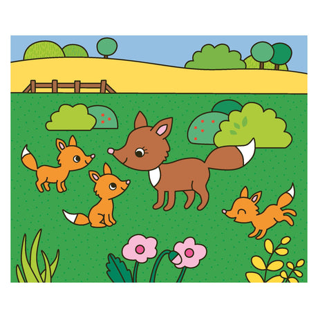 Coloriage heureux Deltas - animaux heureux