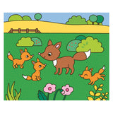 Coloriage heureux Deltas - animaux heureux