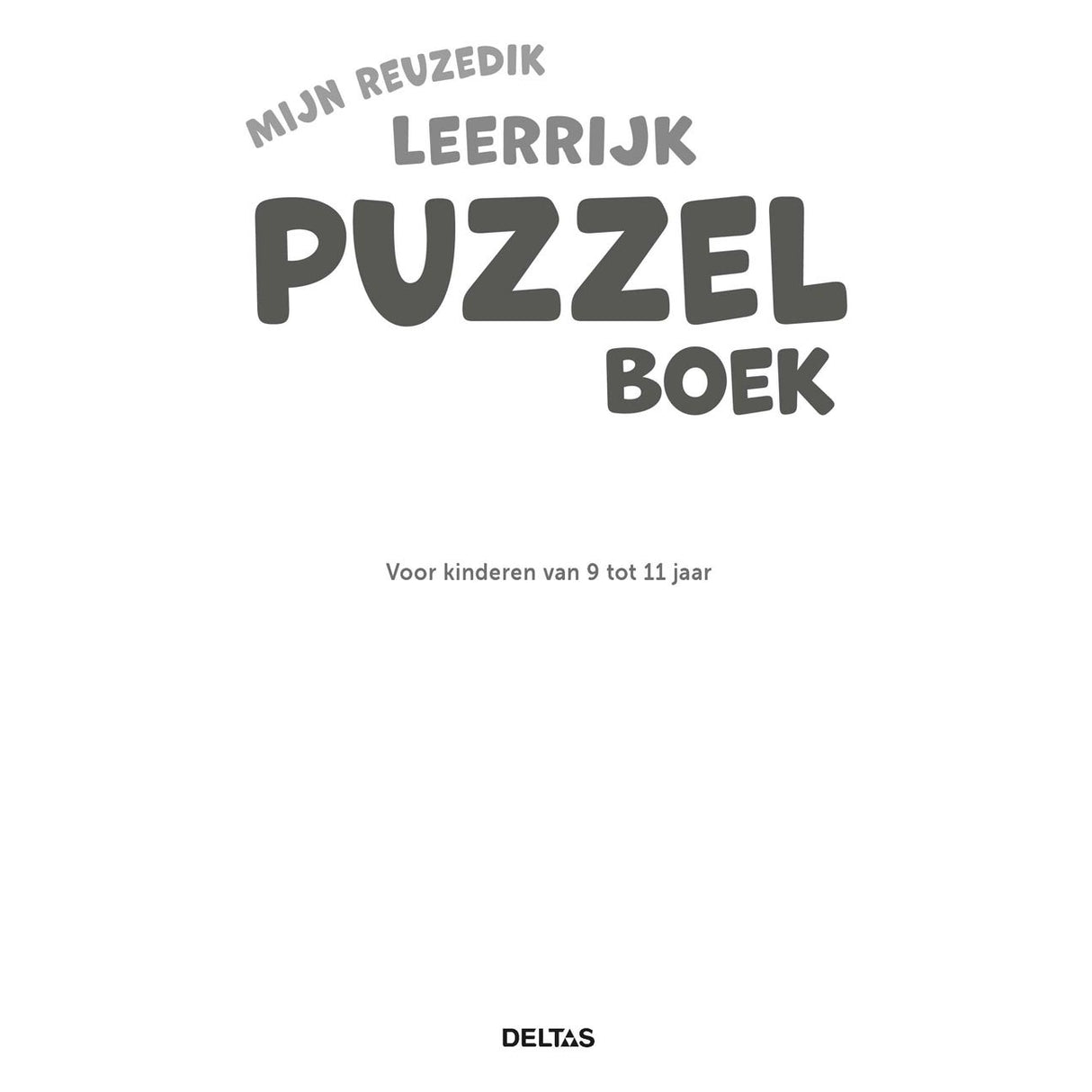 Deltas My Giant Oik Instructive Puzzle Book (9-11 let)