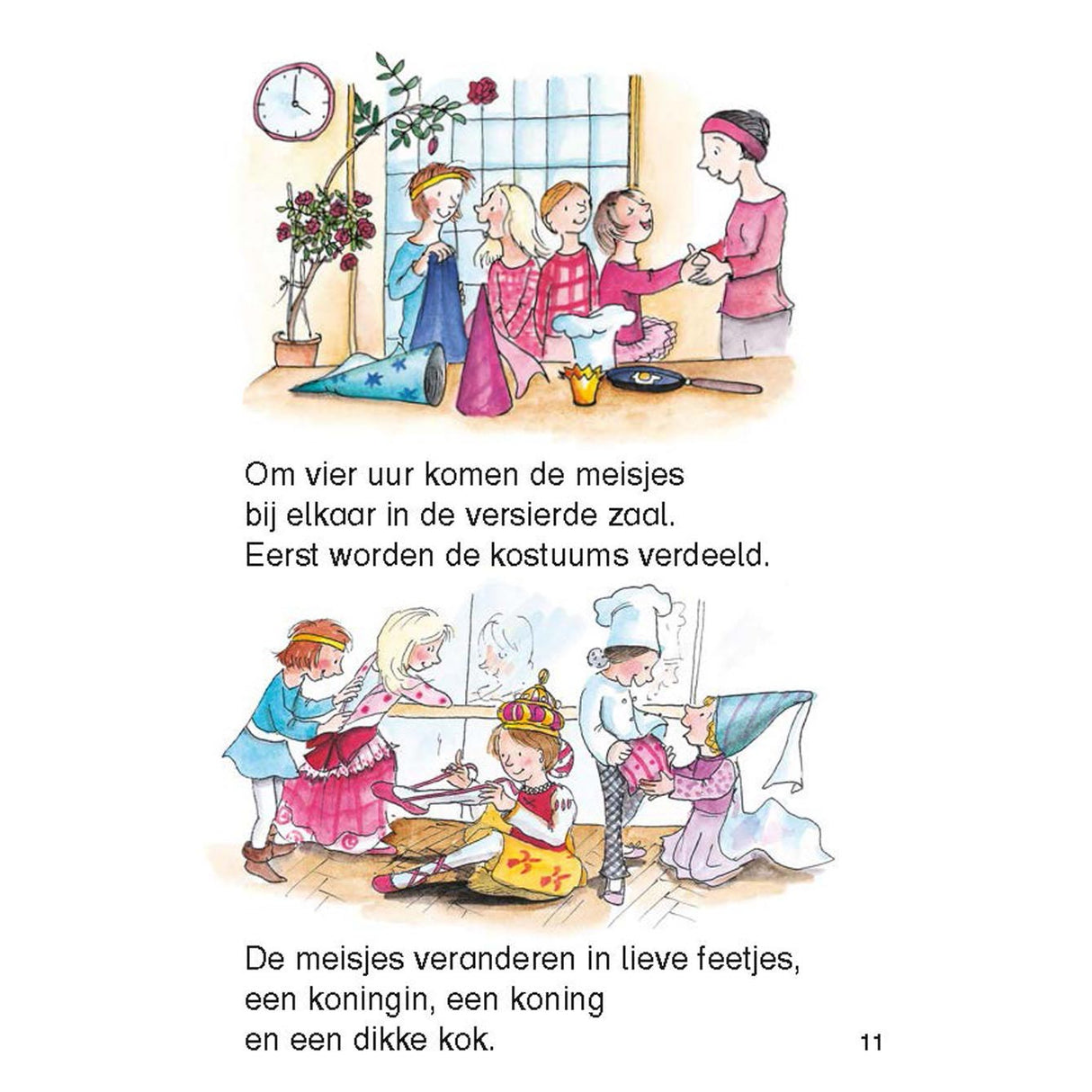 Le premier plaisir de lecture de Delta pour les filles
