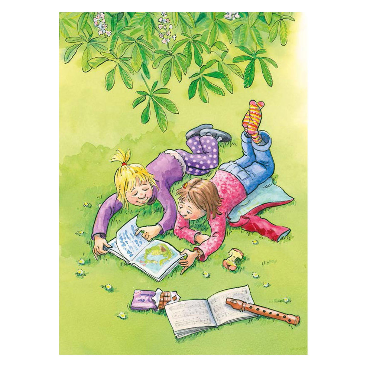 Deltas super amusant de lecture pour les filles